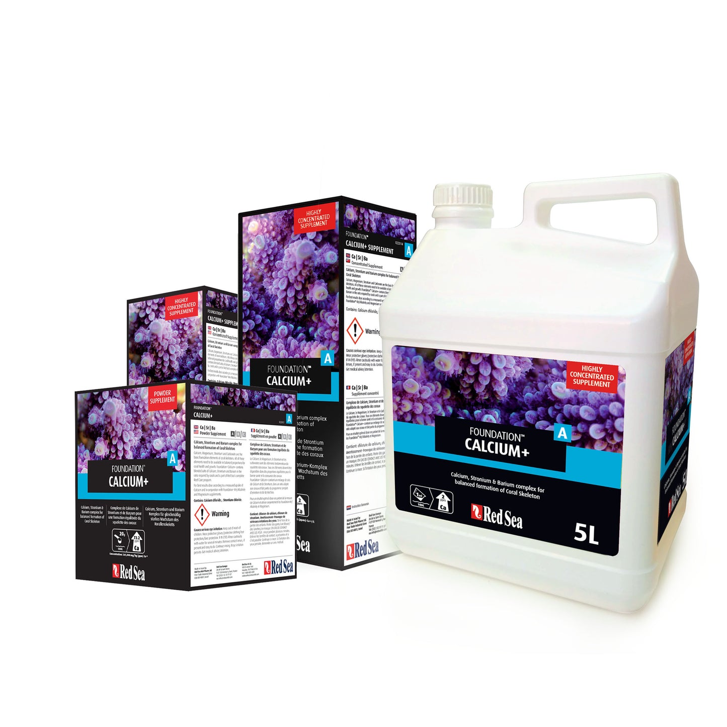 Red Sea Reef Foundation A Marine Calcium/Strontium Supplement