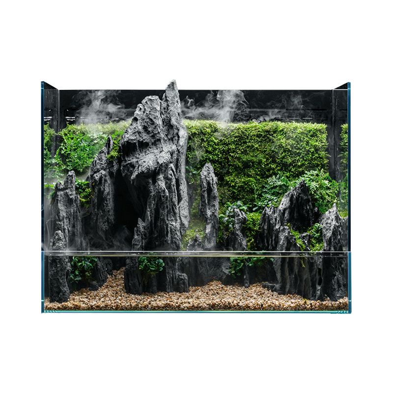 UNS 60E Foresta Integrated Paludarium – Rimless Glass Hybrid Tank
