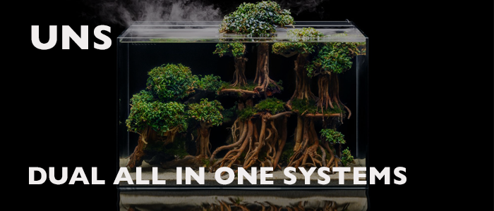 UNS Dual All-In-One Aquariums
