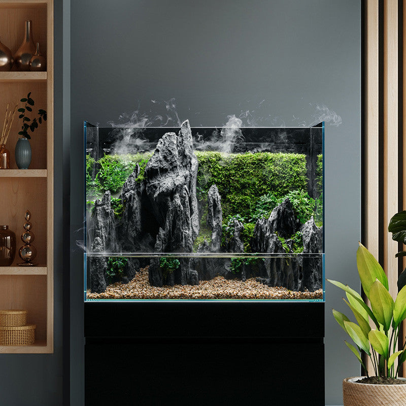 UNS 60E Foresta Integrated Paludarium – Rimless Glass Hybrid Tank