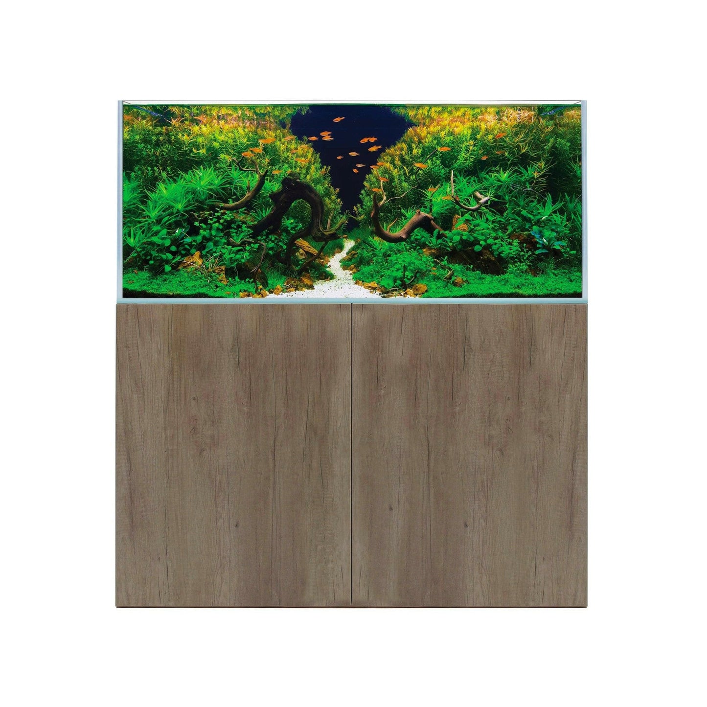 Aqua One AquaSys 300 Aquarium and Cabinet - Grey Nebraska Oak - Charterhouse Aquatics