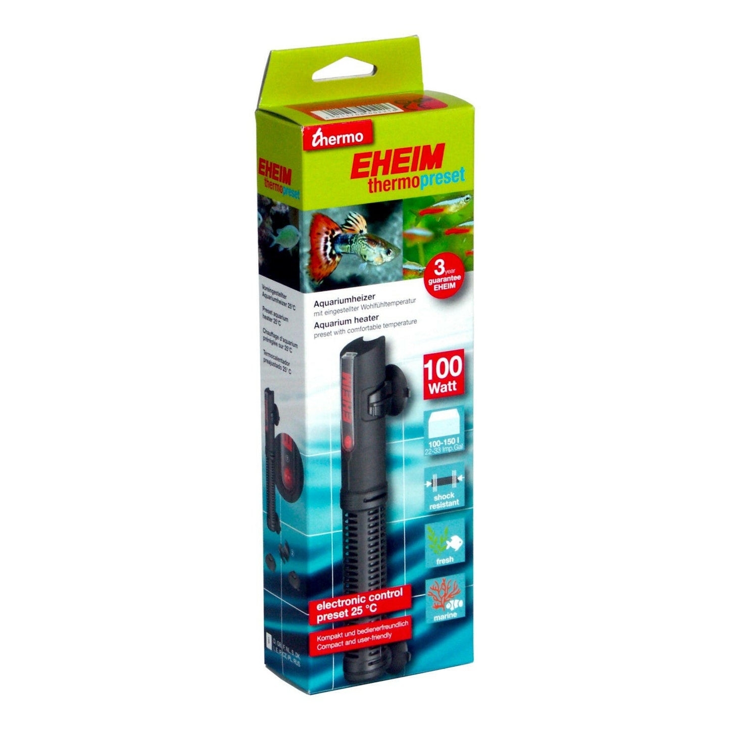 Eheim ThermoPreset Heater 100w - Charterhouse Aquatics