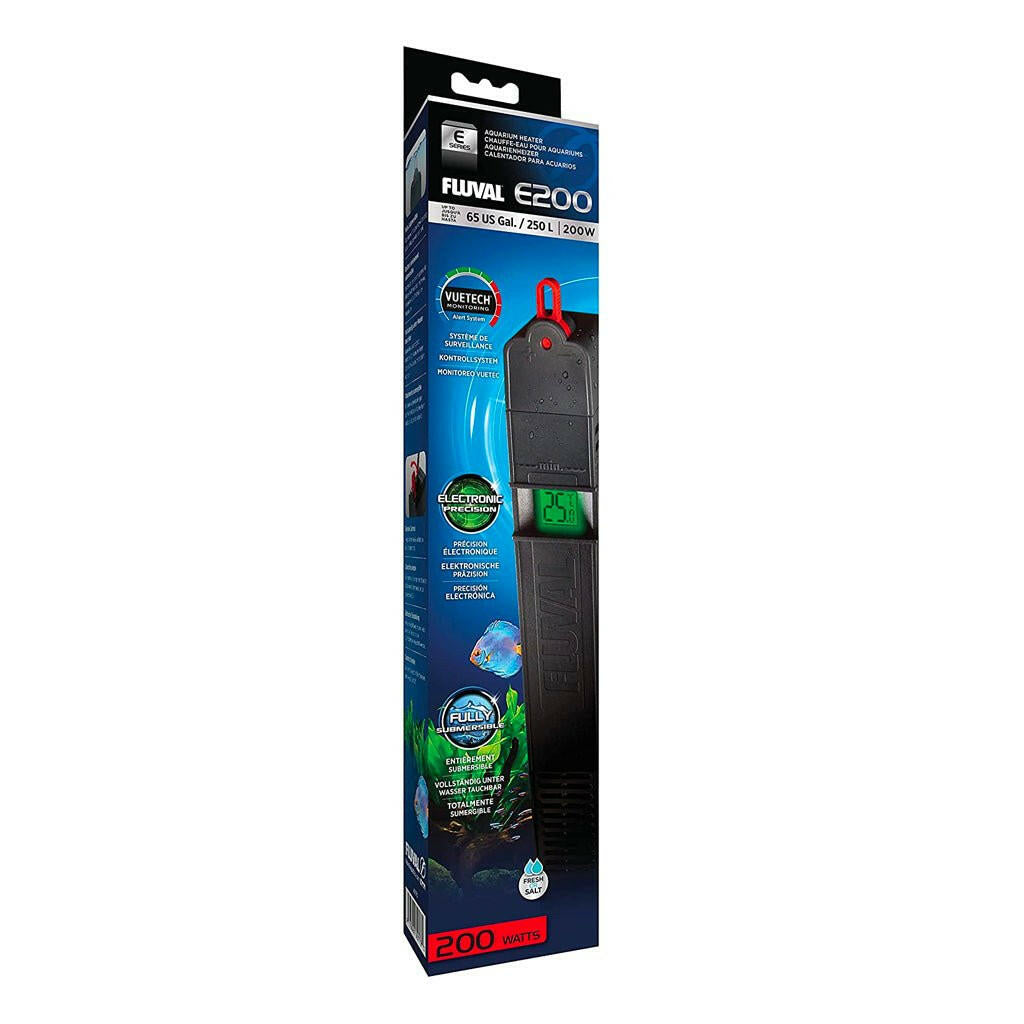 Fluval E 200w Electronic Heater - Charterhouse Aquatics