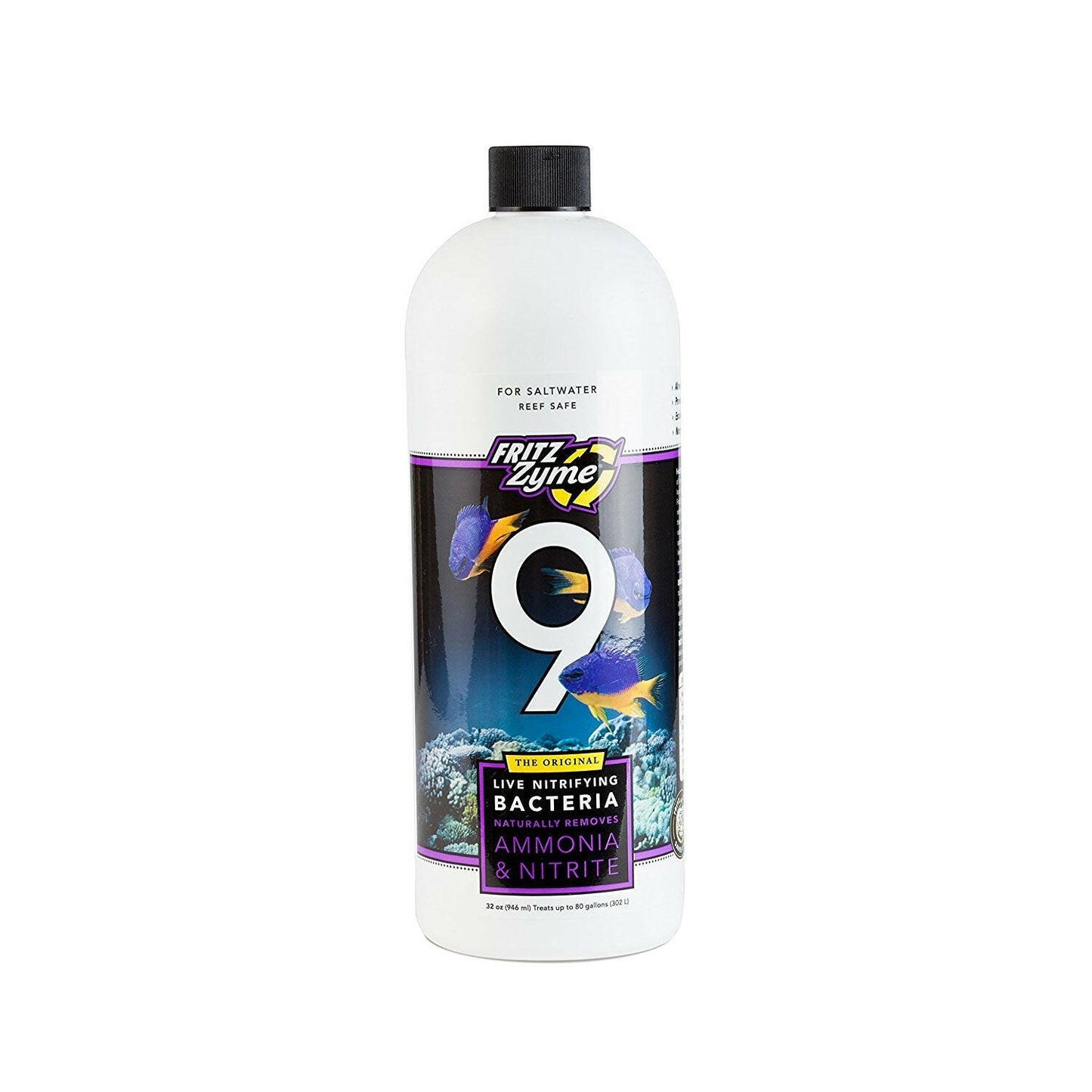 Fritz FritzZyme 9 Saltwater Nitrifying Bacteria 16 oz. - Charterhouse Aquatics