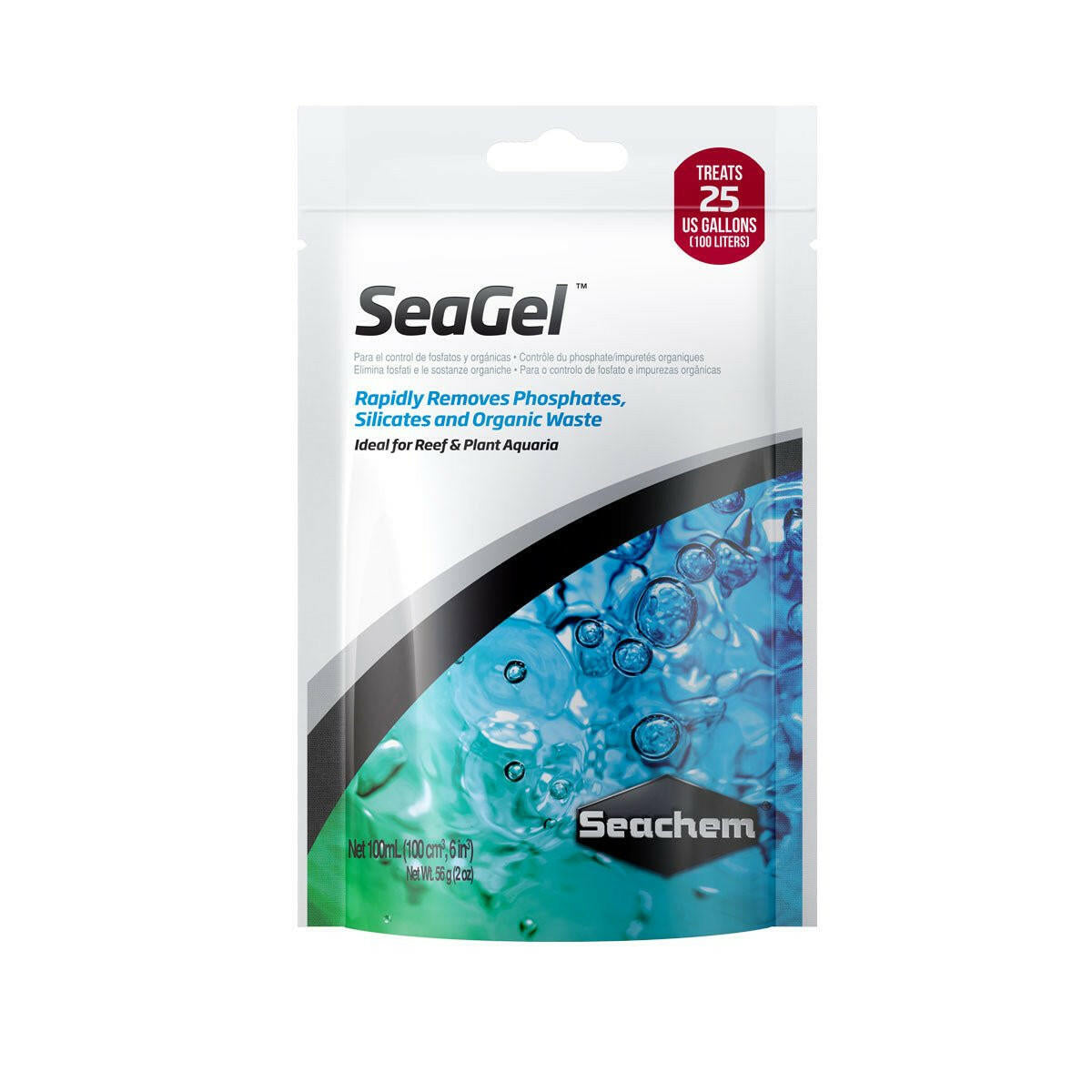 Seachem SeaGel Filter Media - 100ml - Charterhouse Aquatics