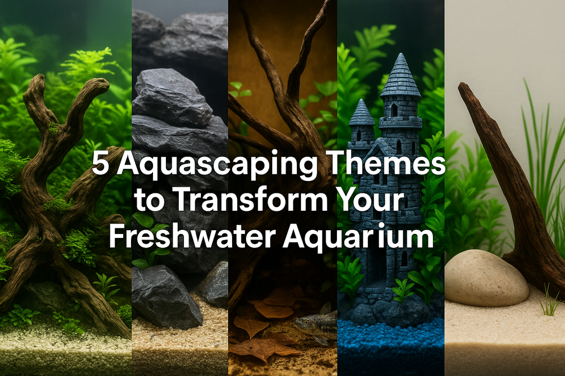 5 Aquascaping Themes to Transform Your Freshwater Aquarium