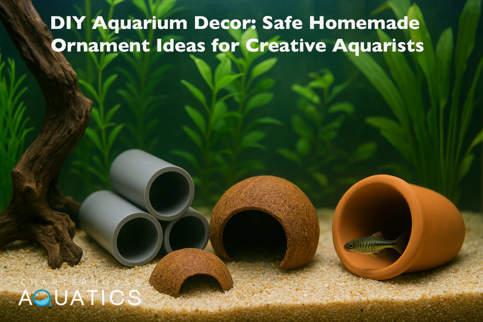 🧪 DIY Aquarium Decor: Safe Homemade Ornament Ideas for Creative Aquarists