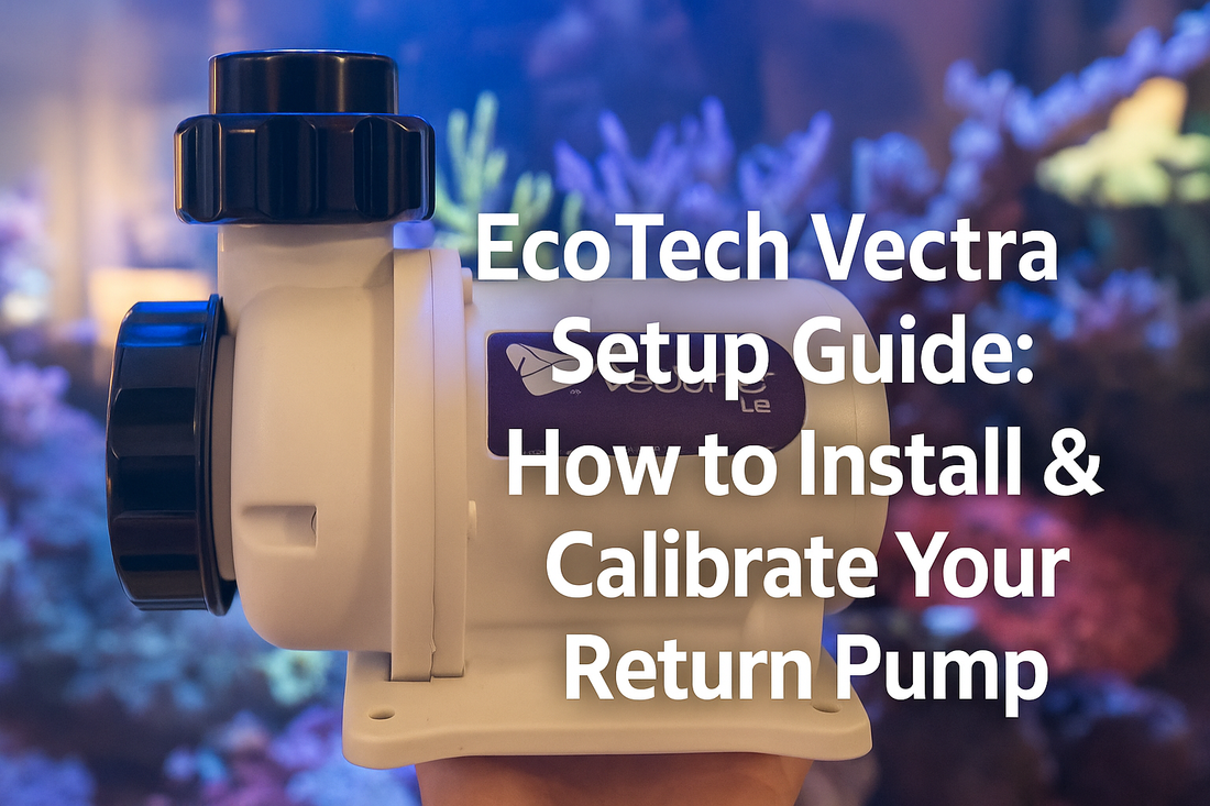 EcoTech Vectra Setup Guide: How to Install & Calibrate Your Return Pump