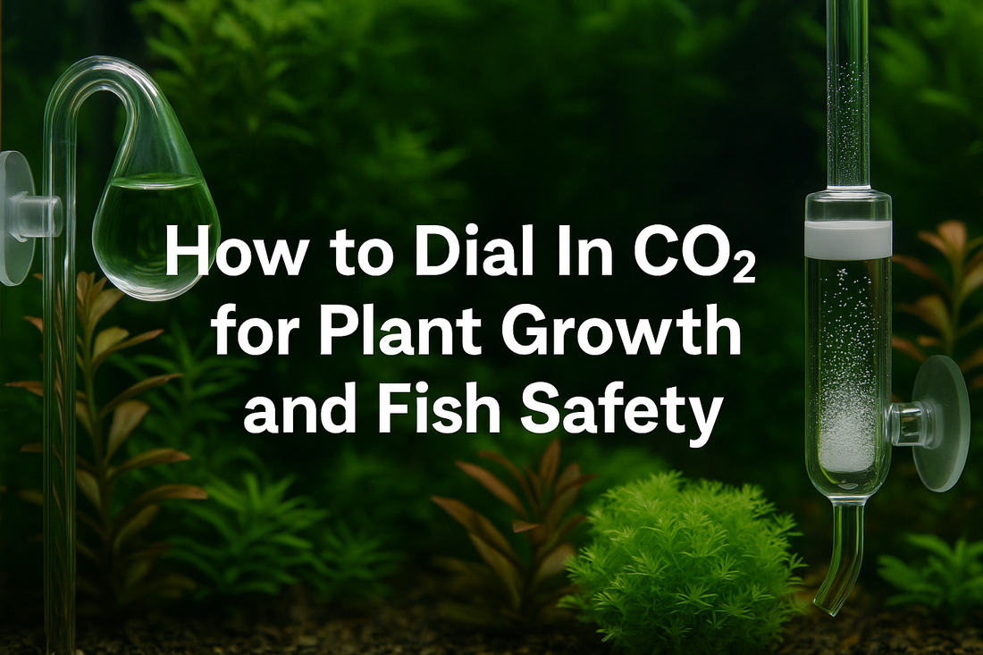 How to Dial In CO₂ for Optimal Plant Growth and Fish Safety
