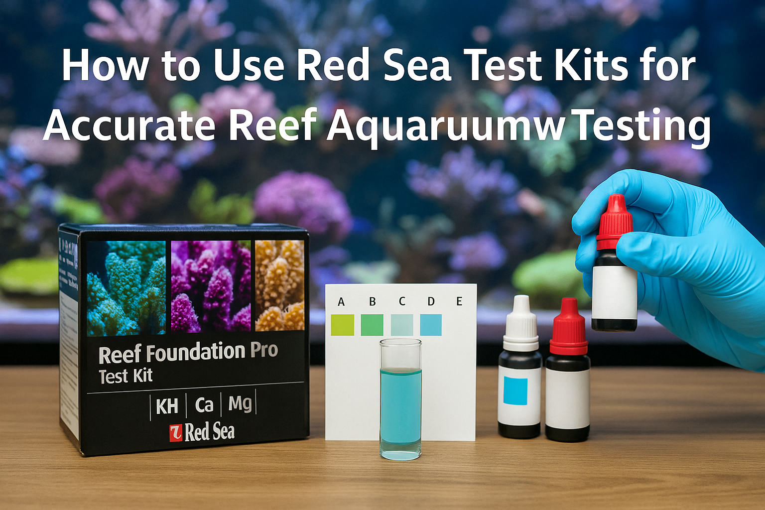 How to Use Red Sea Test Kits for Accurate Reef Aquarium Water Testing