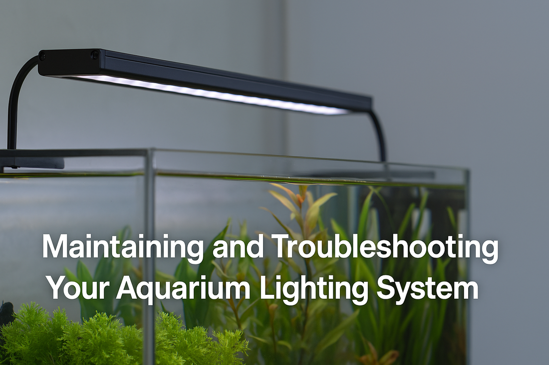 Maintaining and Troubleshooting Your Aquarium Lighting System