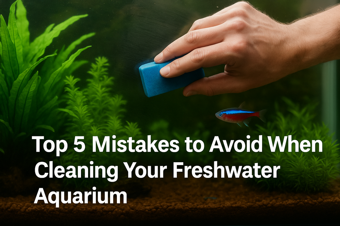 Top 5 Mistakes to Avoid When Cleaning Your Freshwater Aquarium