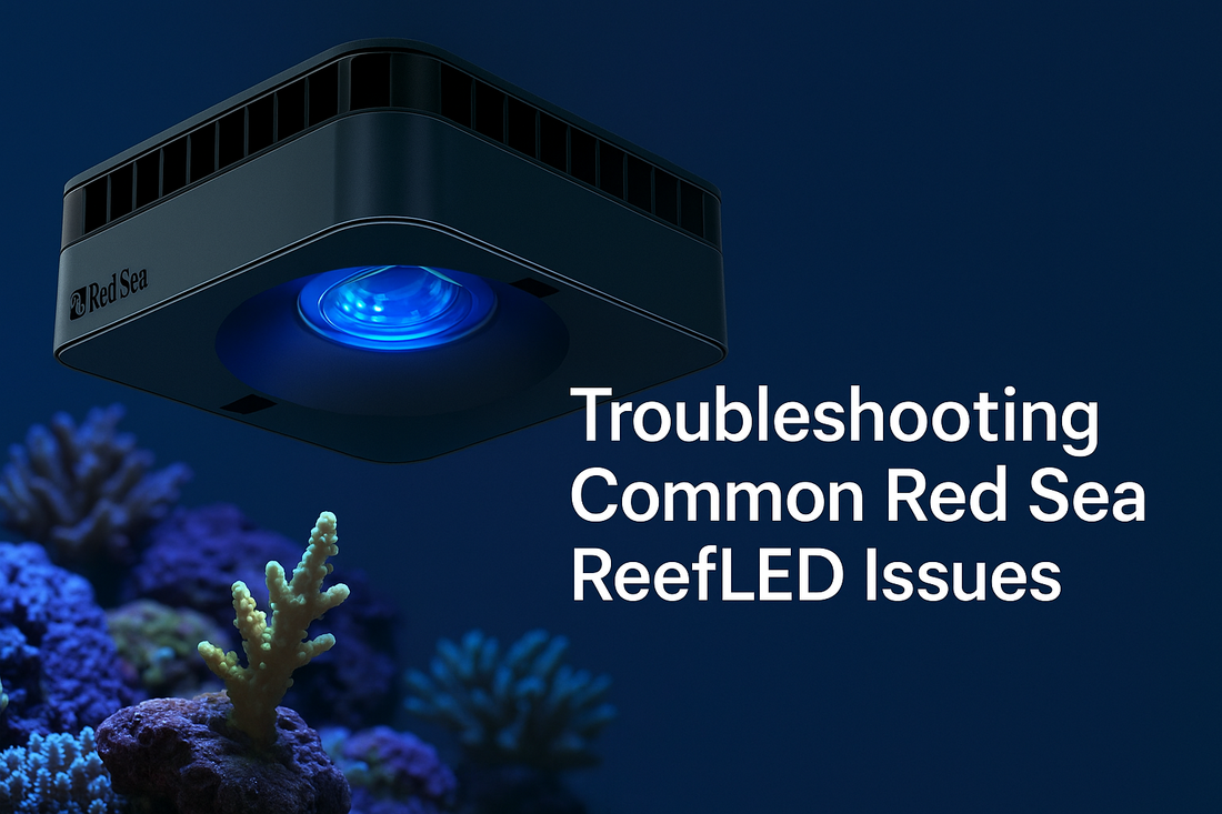 Troubleshooting Common Red Sea ReefLED Issues (Connectivity, Coverage, Acclimation)