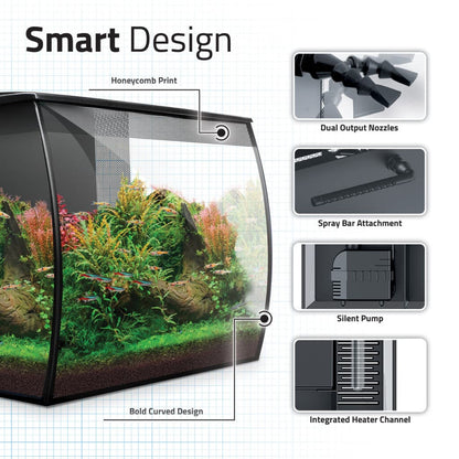 Fluval Flex 2.0 Aquarium Kit 57L (15 US Gal)