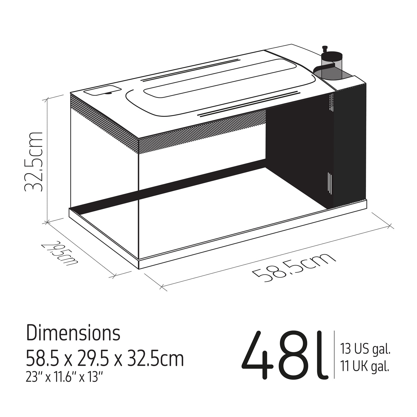 TMC First Wave Aquarium Set + Free Heater