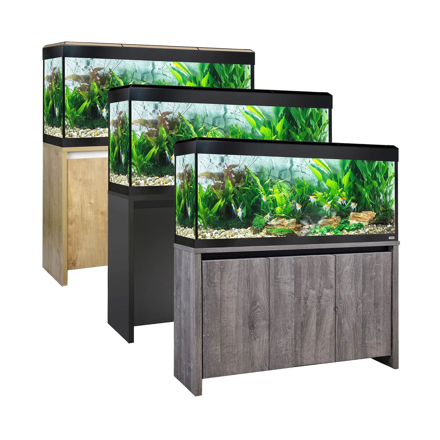 Fluval Roma Bluetooth LED 240 Aquarium and Cabinet