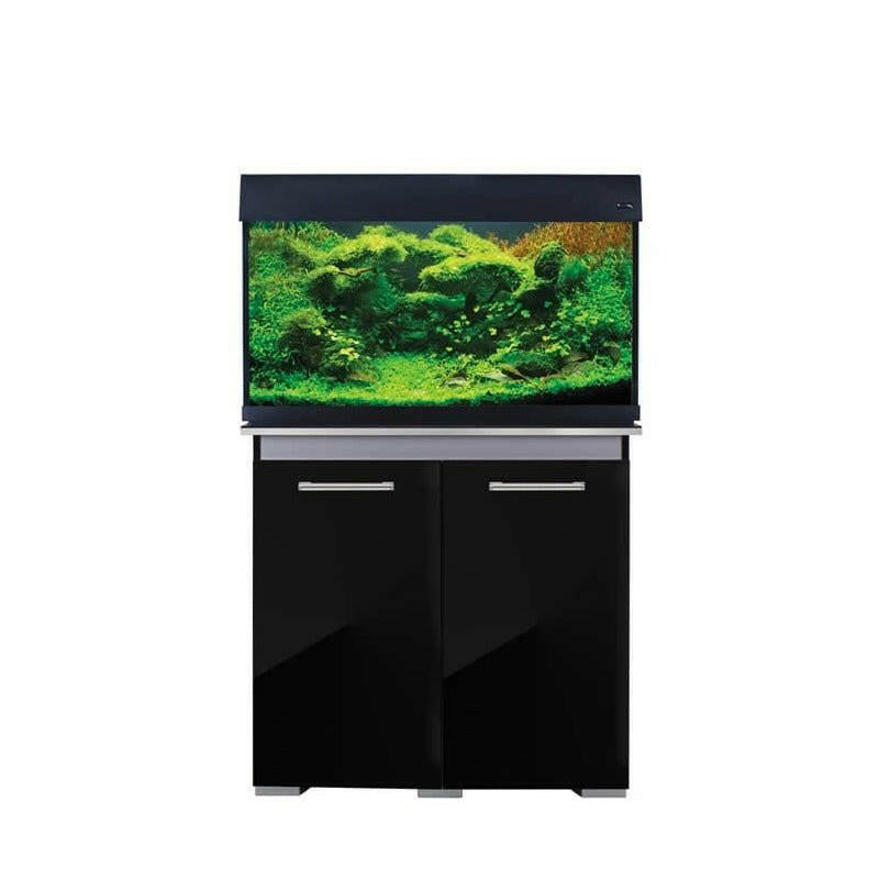 Aqua One AquaVogue 135 Aquarium and Cabinet - Gloss Black - Charterhouse Aquatics