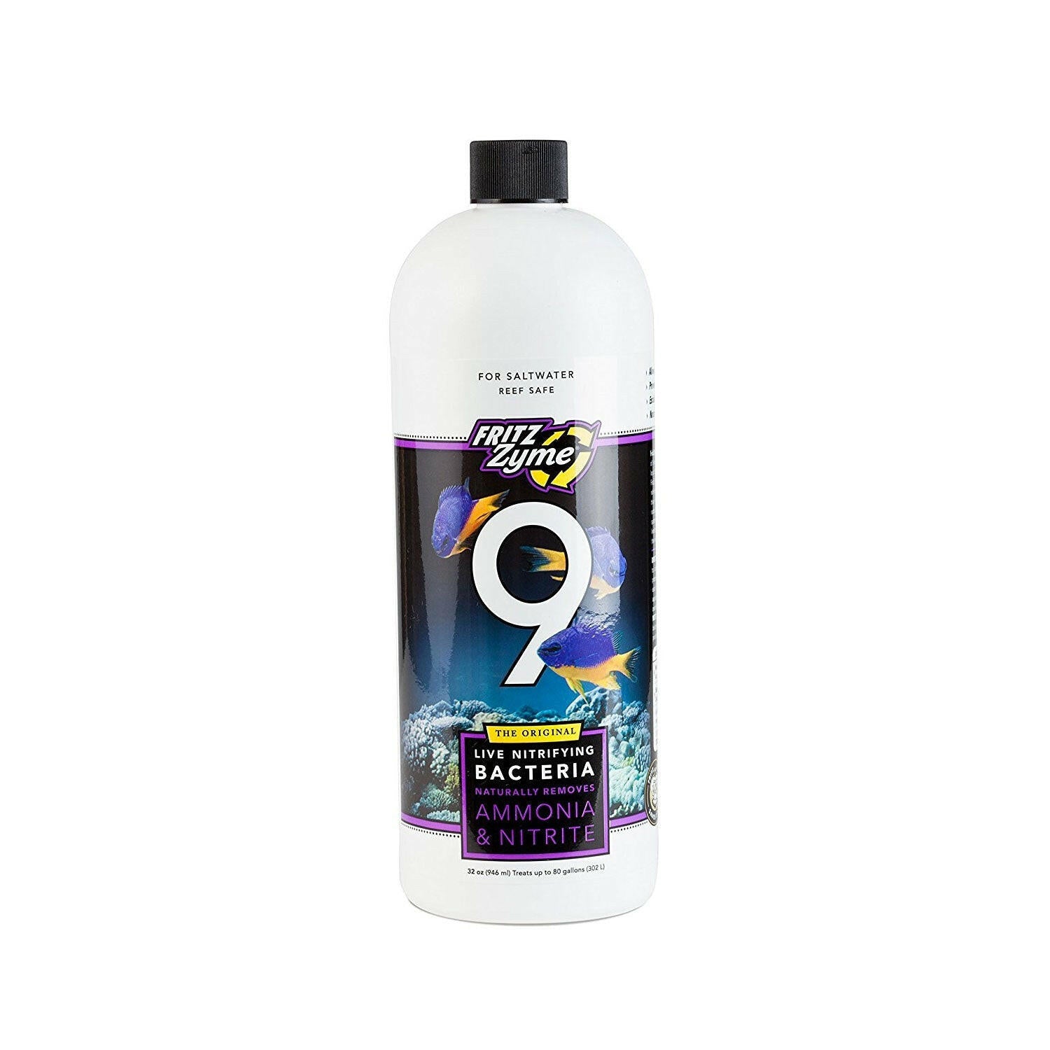 Fritz FritzZyme 9 Saltwater Nitrifying Bacteria 16 oz. - Charterhouse Aquatics