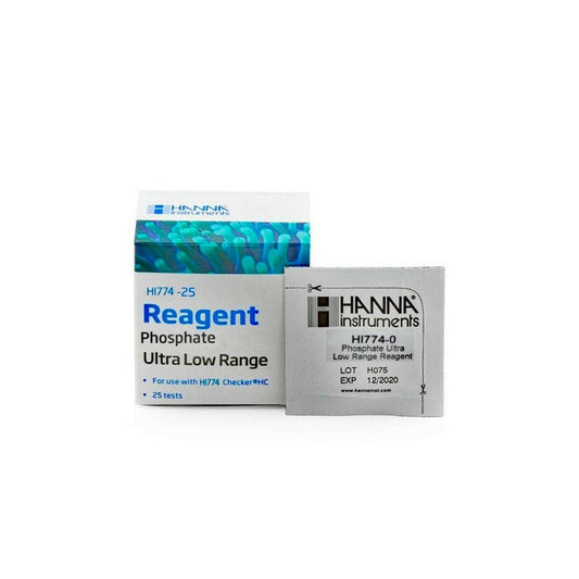 Hanna Instruments HI-774-25 Marine Phosphate ULR Reagents - Charterhouse Aquatics
