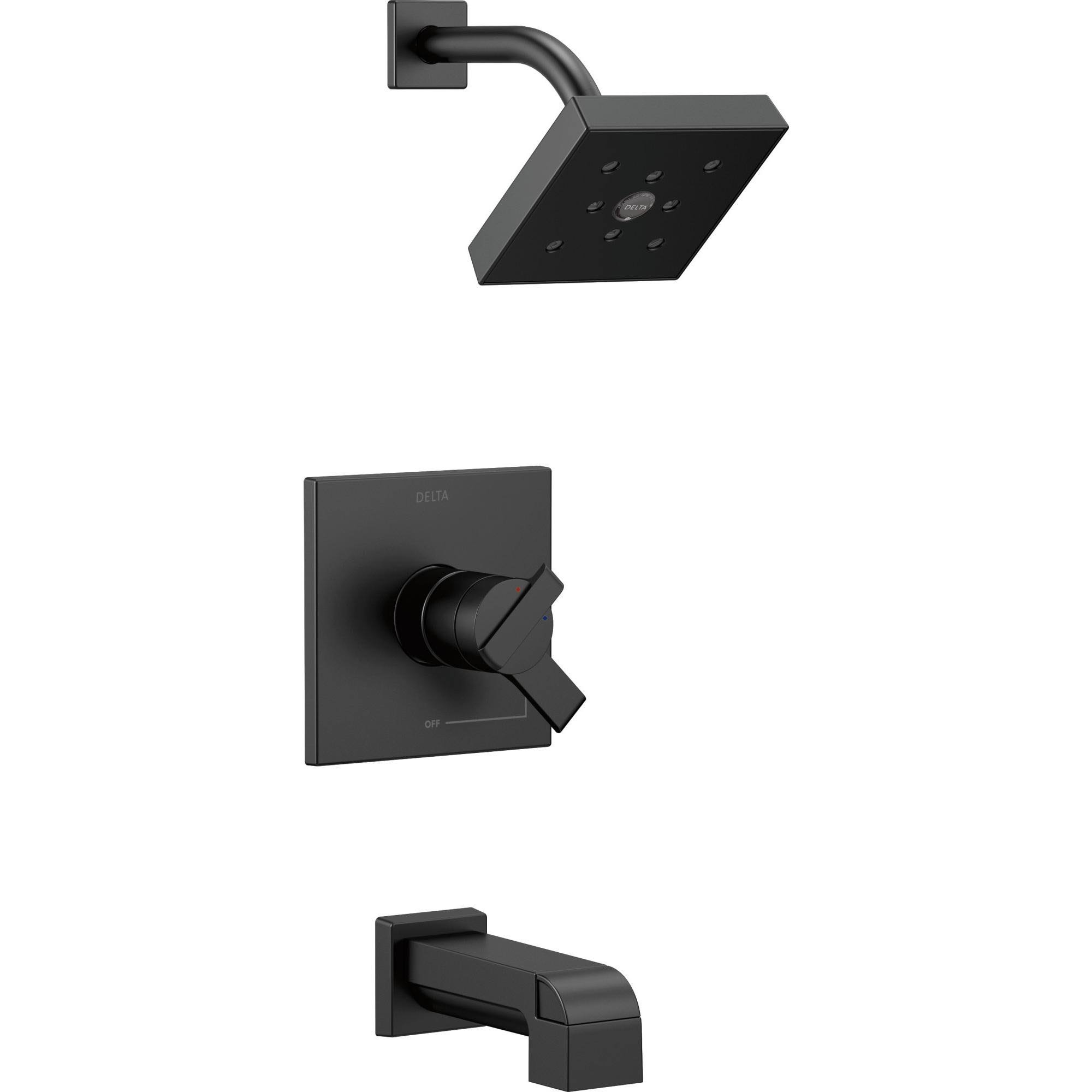 Delta Faucet T17467-BL Ara Monitor 17 Series Tub Shower TRIM, Matte EIYOAE_WTGE
