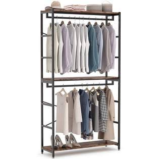 Tribesigns Double Rod Closet GH18R6_WVWU Tribesigns Double Rod Closet GH18R6_WVWU