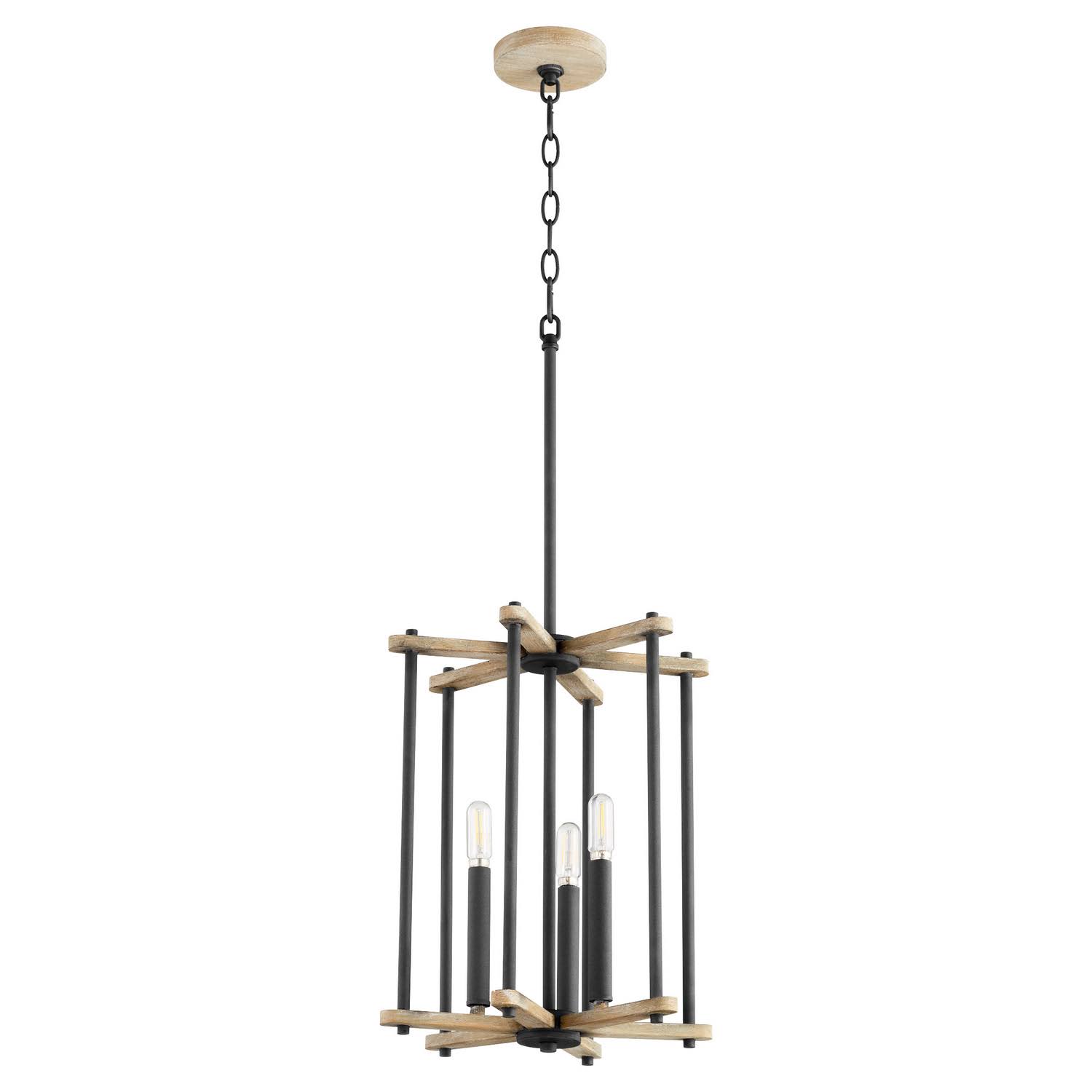 Quorum Lighting 8134-3-69 Silva - 3 Light Entry Foyer Noir/9GTW84_7TQJ Quorum Lighting 8134-3-69 Silva - 3 Light Entry Foyer Noir/9GTW84_7TQJ