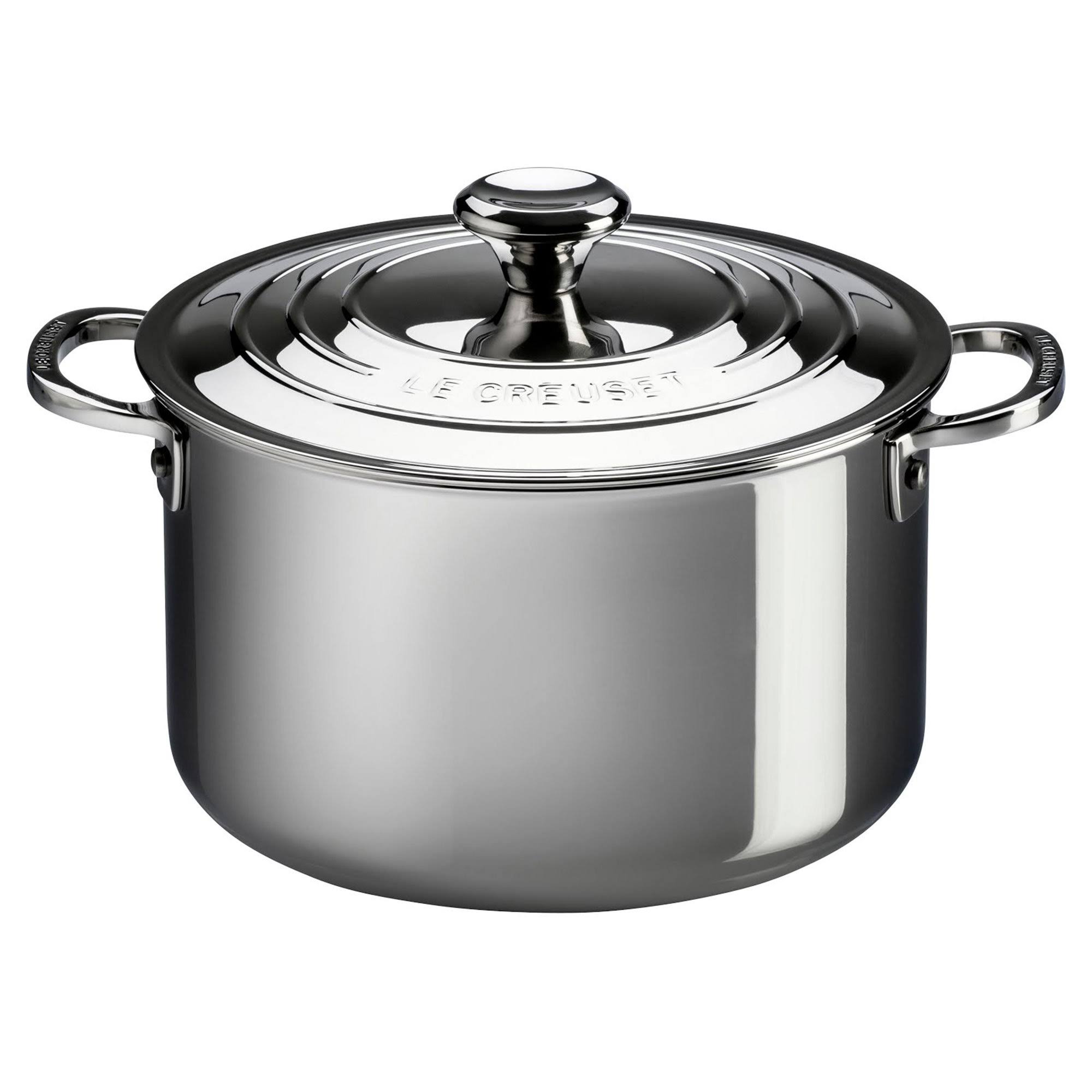 Le Creuset 4 Qt. Casserole with Lid - Stainless FWCDFN_FWXX Le Creuset 4 Qt. Casserole with Lid - Stainless FWCDFN_FWXX