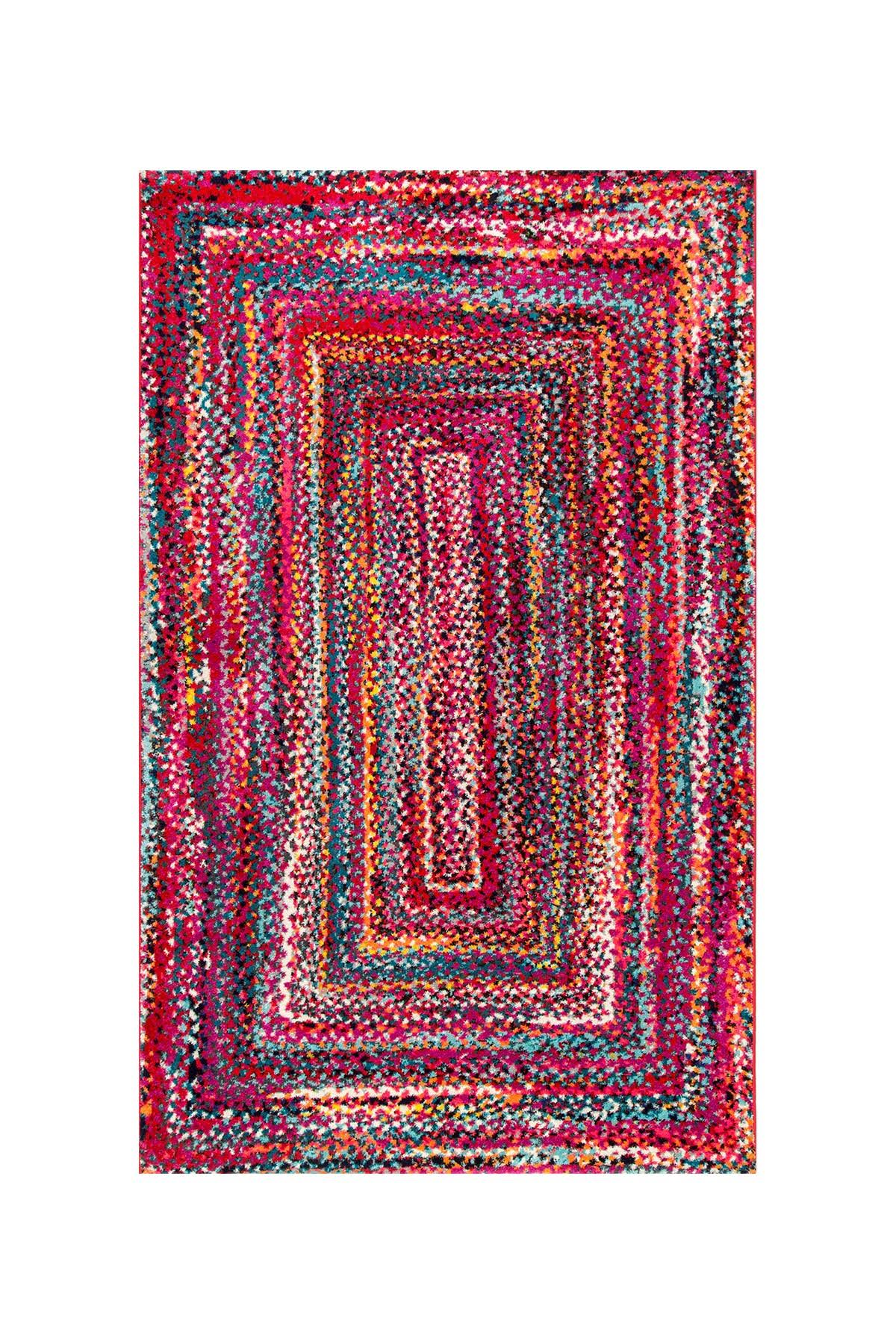 nuLOOM Hargis Labyrinth Area Rug, 4' YE0U9B_CKOV