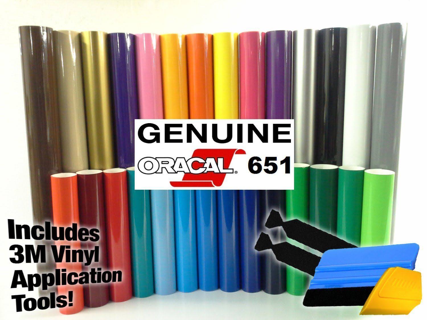 Oracal 651 Multi-Color Vinyl Starter Kit Bundle for Cricut, Silhouette Cameo Incl. 3M Installation Toolkit (15 Rolls) XV1PQ6_YFCM Oracal 651 Multi-Color Vinyl Starter Kit Bundle for Cricut, Silhouette Cameo Incl. 3M Installation Toolkit (15 Rolls) XV1PQ6_YFCM