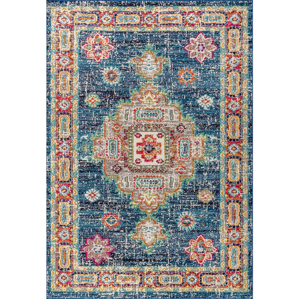 Jonathan Y Bohemian Flair Boho Vintage Medallion Navy/Red 5 ft. x 8 ft. Area JBRZD5_ZNPZ Jonathan Y Bohemian Flair Boho Vintage Medallion Navy/Red 5 ft. x 8 ft. Area JBRZD5_ZNPZ