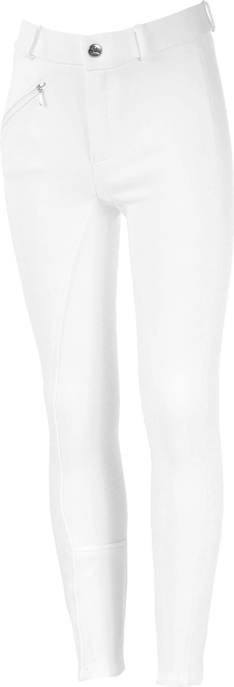 Horze Kids' White Active Silicone Grip Full Seat OJMHRX_7DXB Horze Kids' White Active Silicone Grip Full Seat OJMHRX_7DXB