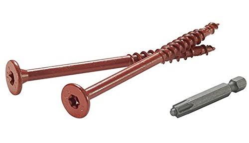 Flatlok FastenMaster Wood Screws, Structural, 6-3/4 Inches - 50 KLHSYV_HLT0