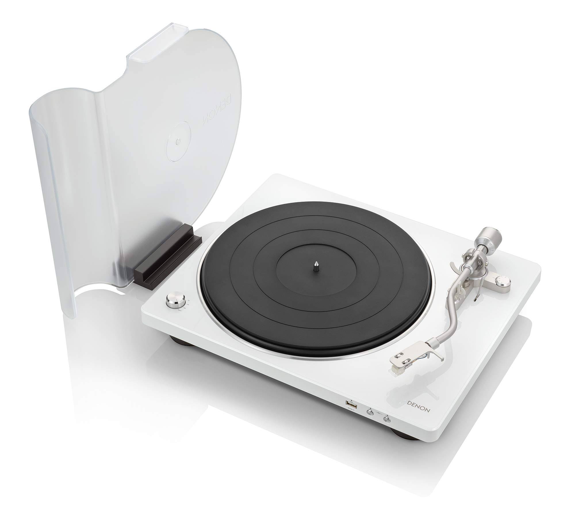 Denon - DP-450USB Turntable (White) WS4MEP_ZTLN Denon - DP-450USB Turntable (White) WS4MEP_ZTLN