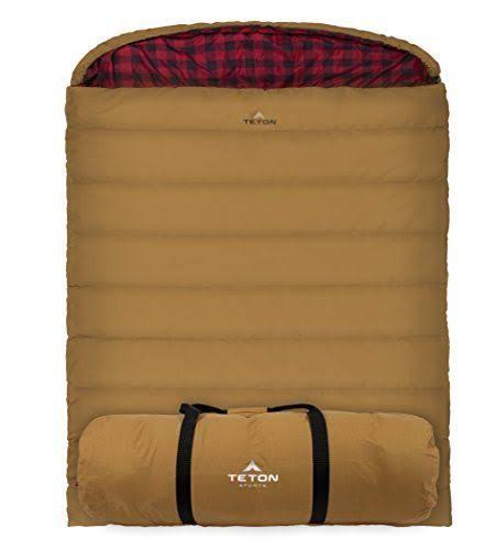 TETON Sports 1167 Canvas Mammoth +20F Sleeping Bag with Storage CWGC0S_Y9JQ