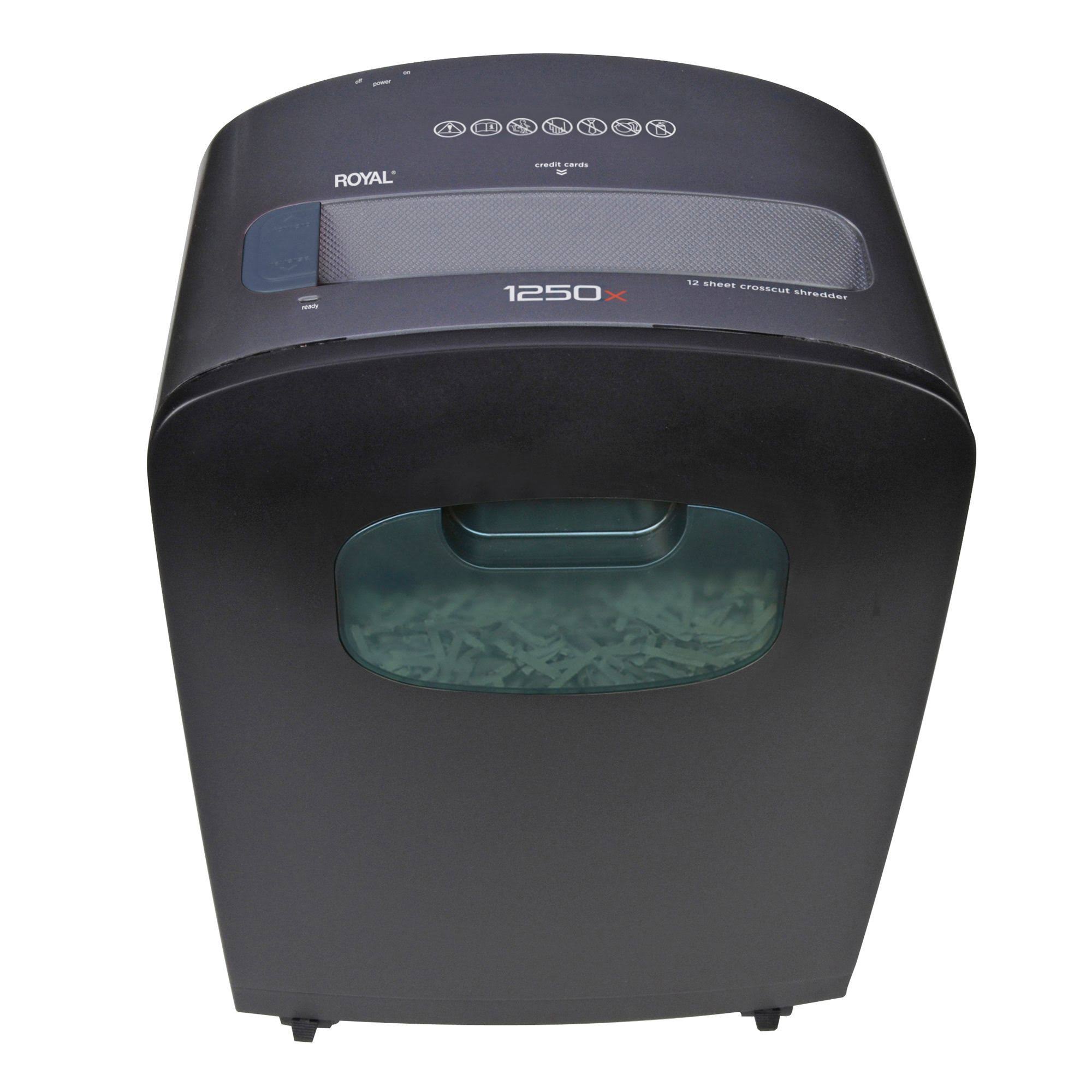 Royal 12-Sheet Cross-Cut Shredder EMAWON_JDXT Royal 12-Sheet Cross-Cut Shredder EMAWON_JDXT