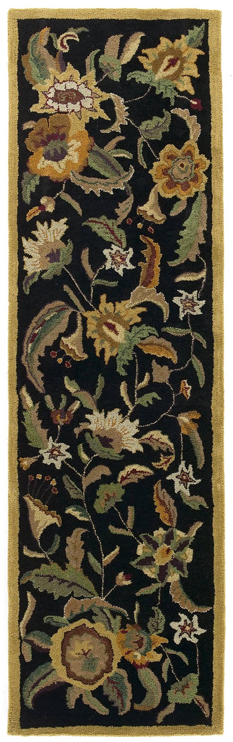 St. Croix Trading Black Traditions Paradise Rug - 2.5'x14' M6ZG3S_EMKJ St. Croix Trading Black Traditions Paradise Rug - 2.5'x14' M6ZG3S_EMKJ
