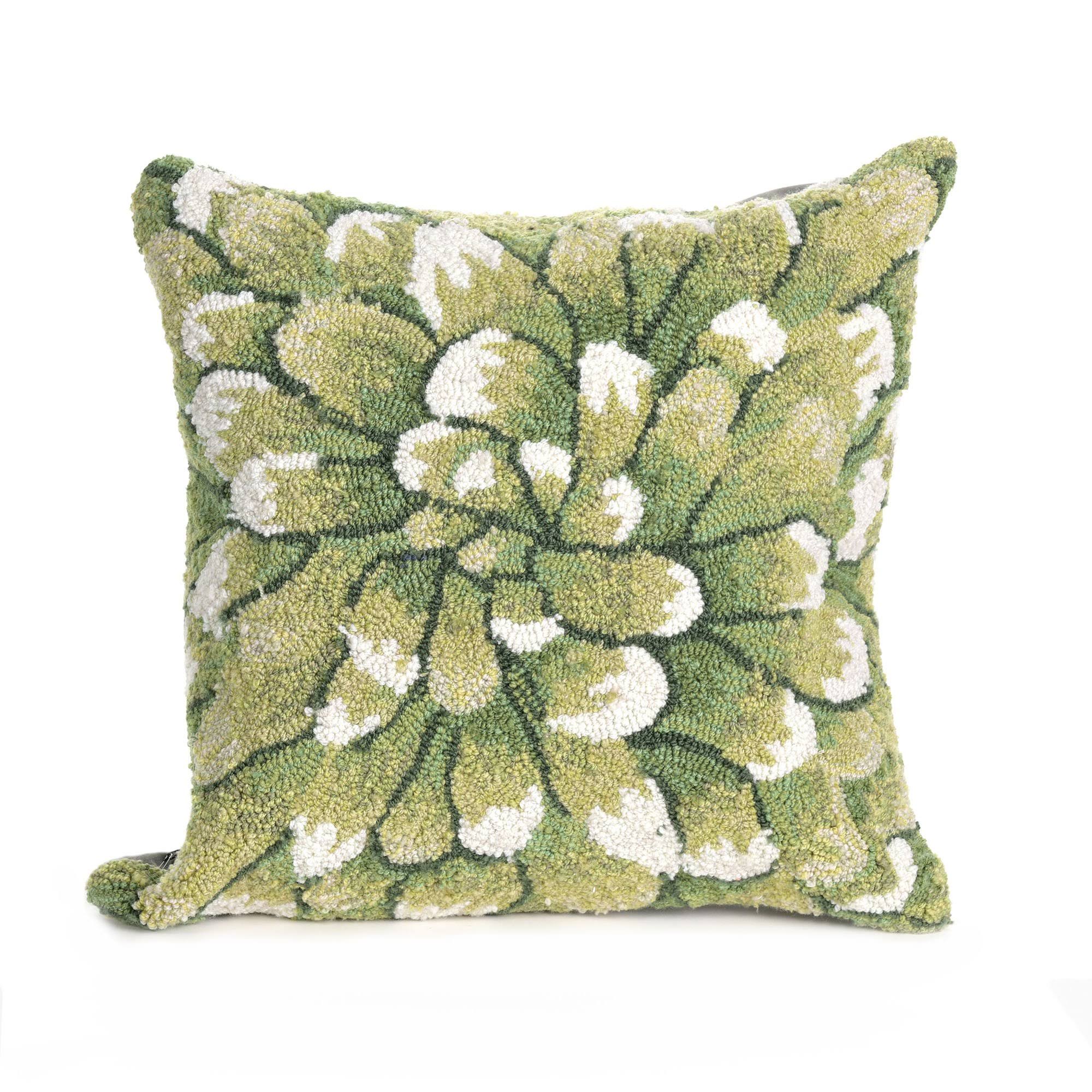Liora Manne Frontporch Mum Indoor, Outdoor Pillow - 18  A7NCZD_YEUA