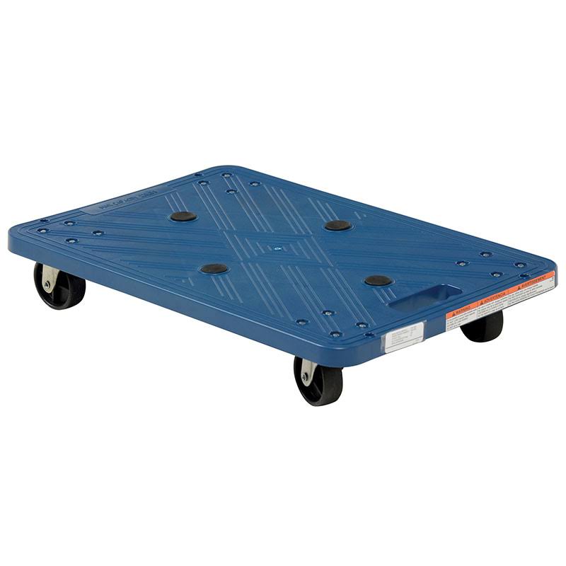 Vestil 220 lb. Capacity 24 in. x 16 in. Plastic Dolly POS-3EWYP1_TFQC Vestil 220 lb. Capacity 24 in. x 16 in. Plastic Dolly POS-3EWYP1_TFQC