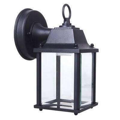 Nevels 1 - Bulb 8.75'' H LED Outdoor Wall Lantern Canora Grey Fixture Finish DITDBF_GPEW Nevels 1 - Bulb 8.75'' H LED Outdoor Wall Lantern Canora Grey Fixture Finish DITDBF_GPEW