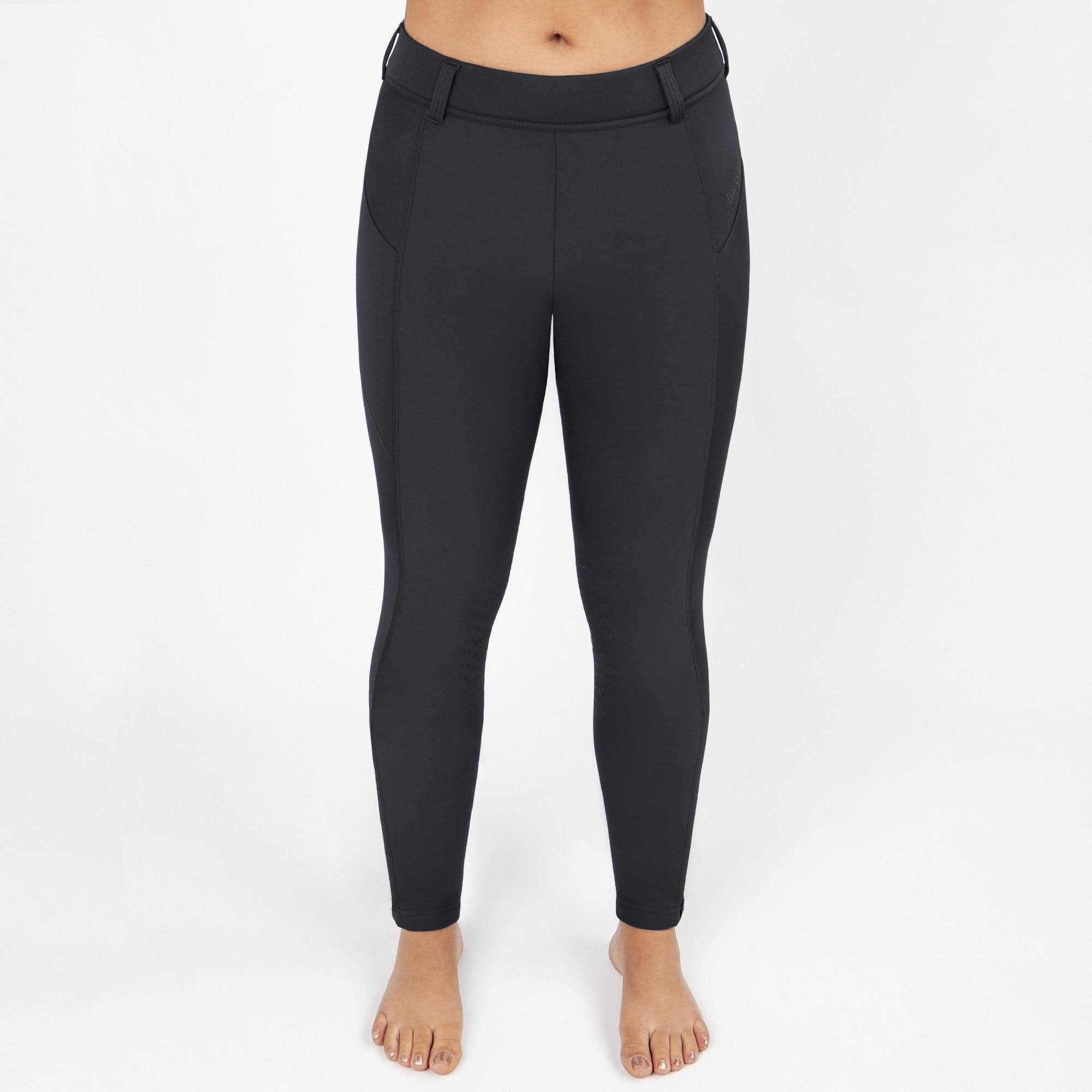 Irideon Ladies Thermasoft Knee Patch Breech Charcoal TI9ZMA_PH9L Irideon Ladies Thermasoft Knee Patch Breech Charcoal TI9ZMA_PH9L
