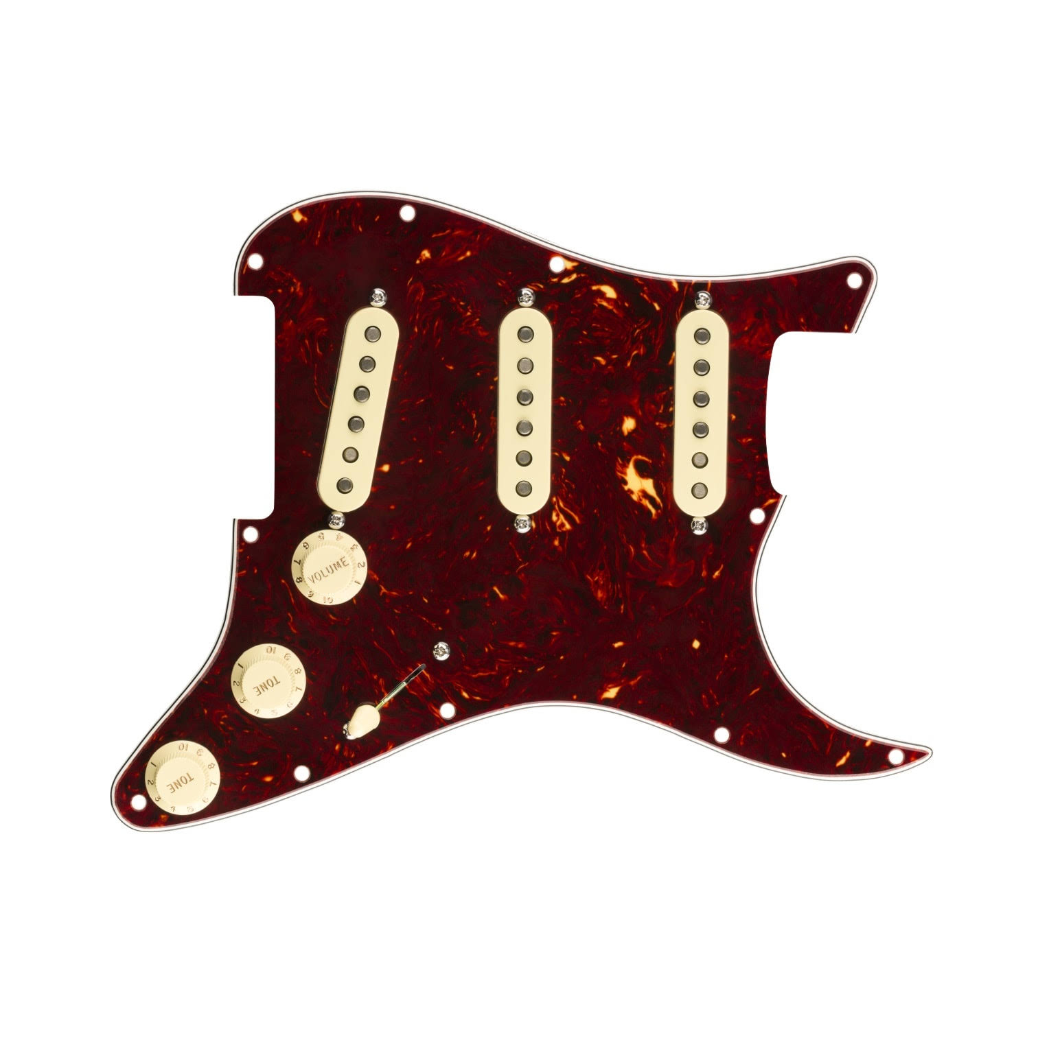 Fender Original '57 / '62 SSS Pre-Wired Stratocaster Pickguard - Tortoise 6Z6TAC_GHKW Fender Original '57 / '62 SSS Pre-Wired Stratocaster Pickguard - Tortoise 6Z6TAC_GHKW