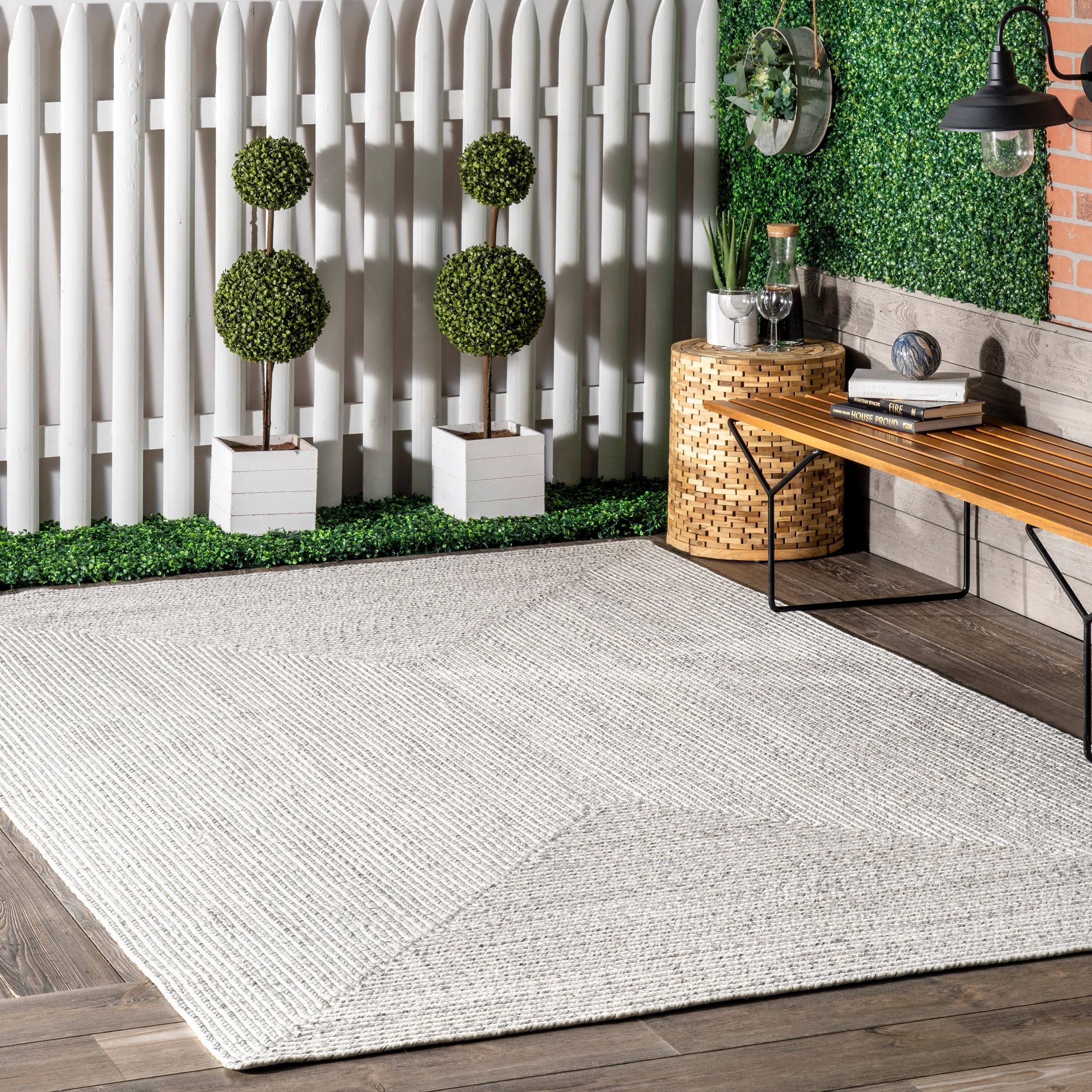 Oliver James Rowan Handmade Ivory Braided Area Rug (7'6 x 9'6) FHW837_JPH2 Oliver James Rowan Handmade Ivory Braided Area Rug (7'6 x 9'6) FHW837_JPH2