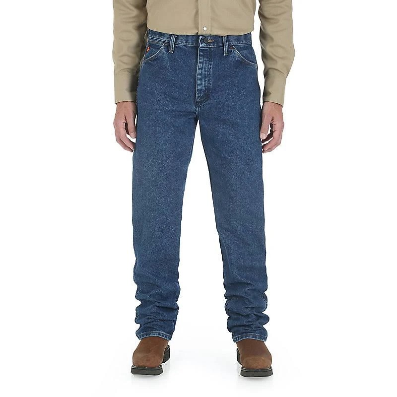 Wrangler Men's Original Fit Flame Resistant Jean, Stonewash, UAGRNQ_UWNC Wrangler Men's Original Fit Flame Resistant Jean, Stonewash, UAGRNQ_UWNC