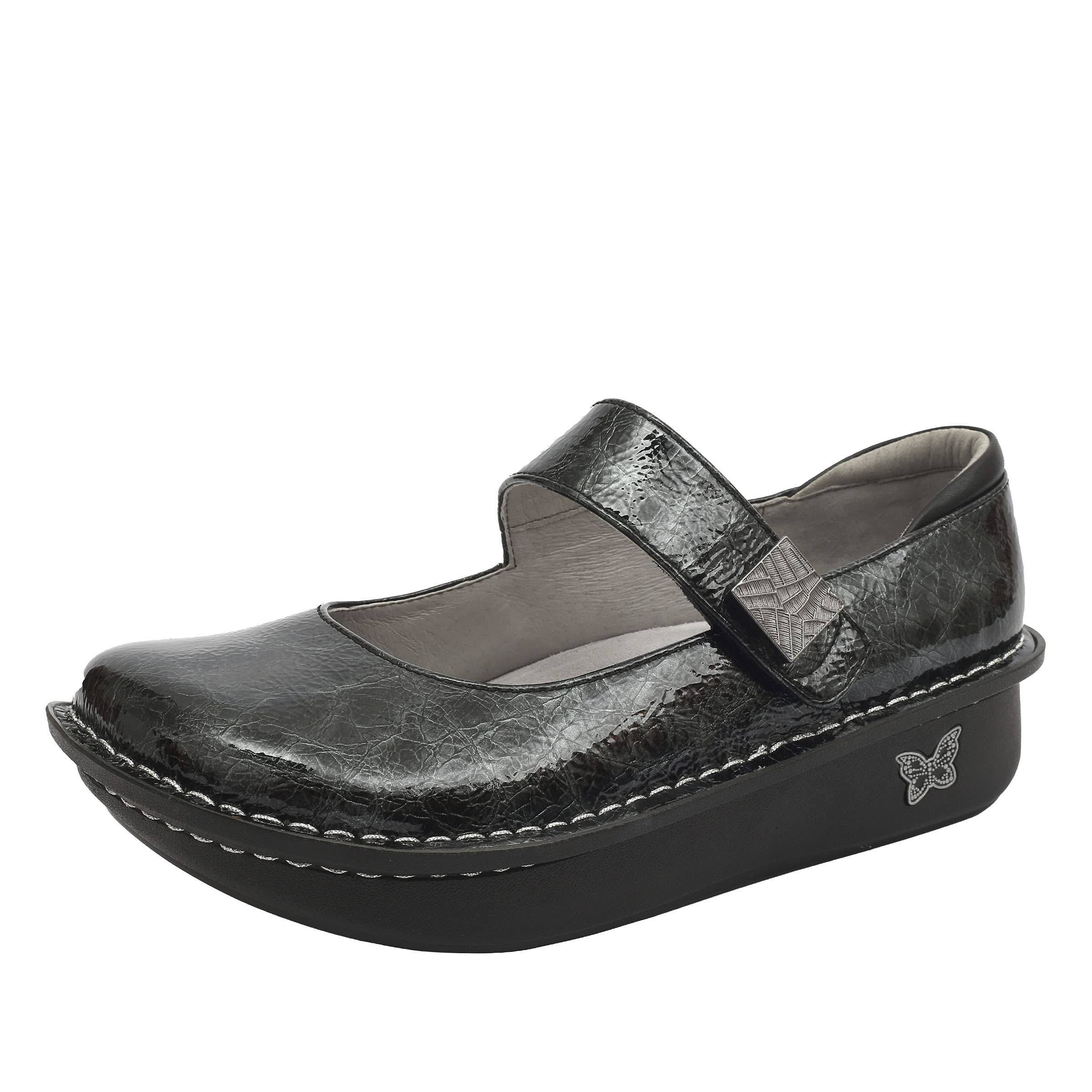 Alegria Paloma Mantle Print Leather Mary Janes - 43(13M) TKSTYD_NHUW Alegria Paloma Mantle Print Leather Mary Janes - 43(13M) TKSTYD_NHUW
