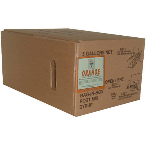 Willtec Orange Soda Syrup Concentrate, 5 E0RX5M_REG0 Willtec Orange Soda Syrup Concentrate, 5 E0RX5M_REG0