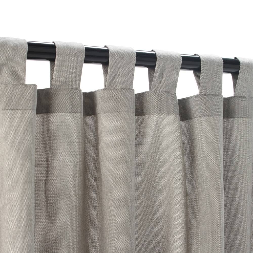 Sunbrella Spectrum Dove Outdoor Curtain with Tabs 50 in. x 108 in. Z7ALDO_X0Q3 Sunbrella Spectrum Dove Outdoor Curtain with Tabs 50 in. x 108 in. Z7ALDO_X0Q3
