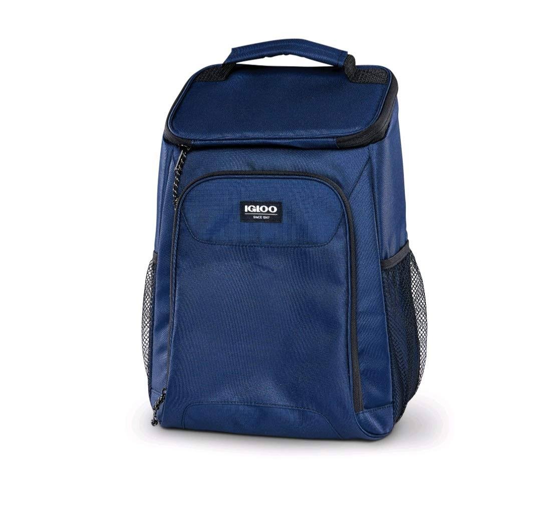 Igloo Laguna Top Grip 24-Can Cooler Backpack - Navy, Size XSZ3RY_QM0P Igloo Laguna Top Grip 24-Can Cooler Backpack - Navy, Size XSZ3RY_QM0P