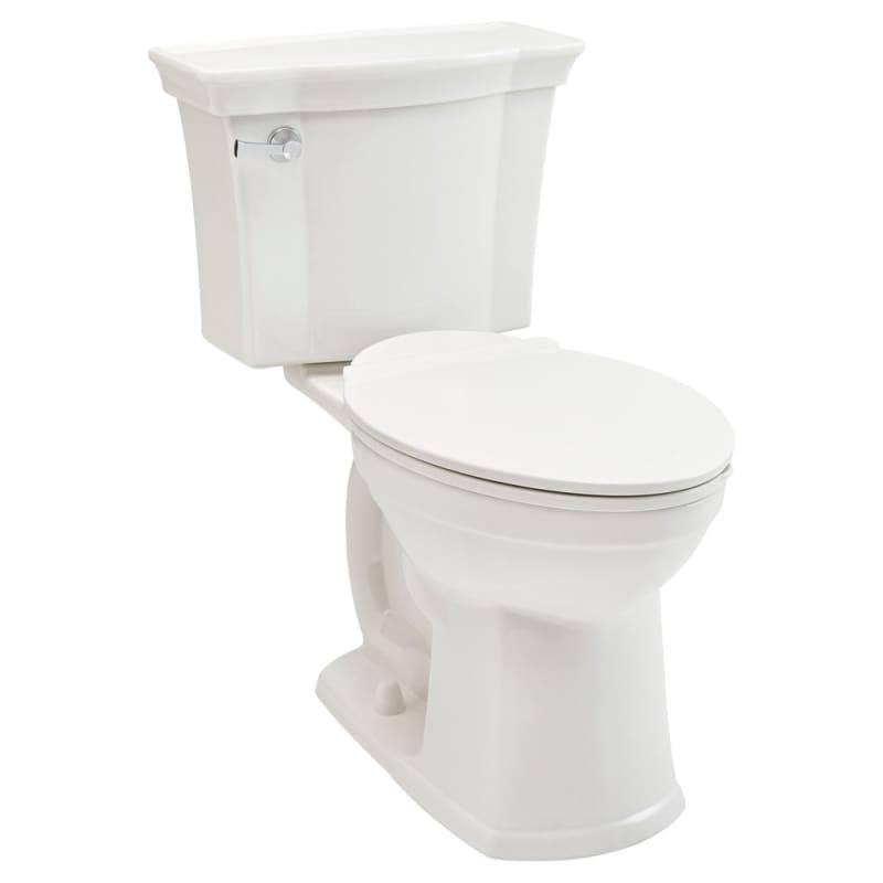 American Standard 207AA.104CP Estate 1.28 GPF Two-Piece Elongated Right Height T White Fixture Toilet Two-Piece 5VVSFC_GMMM