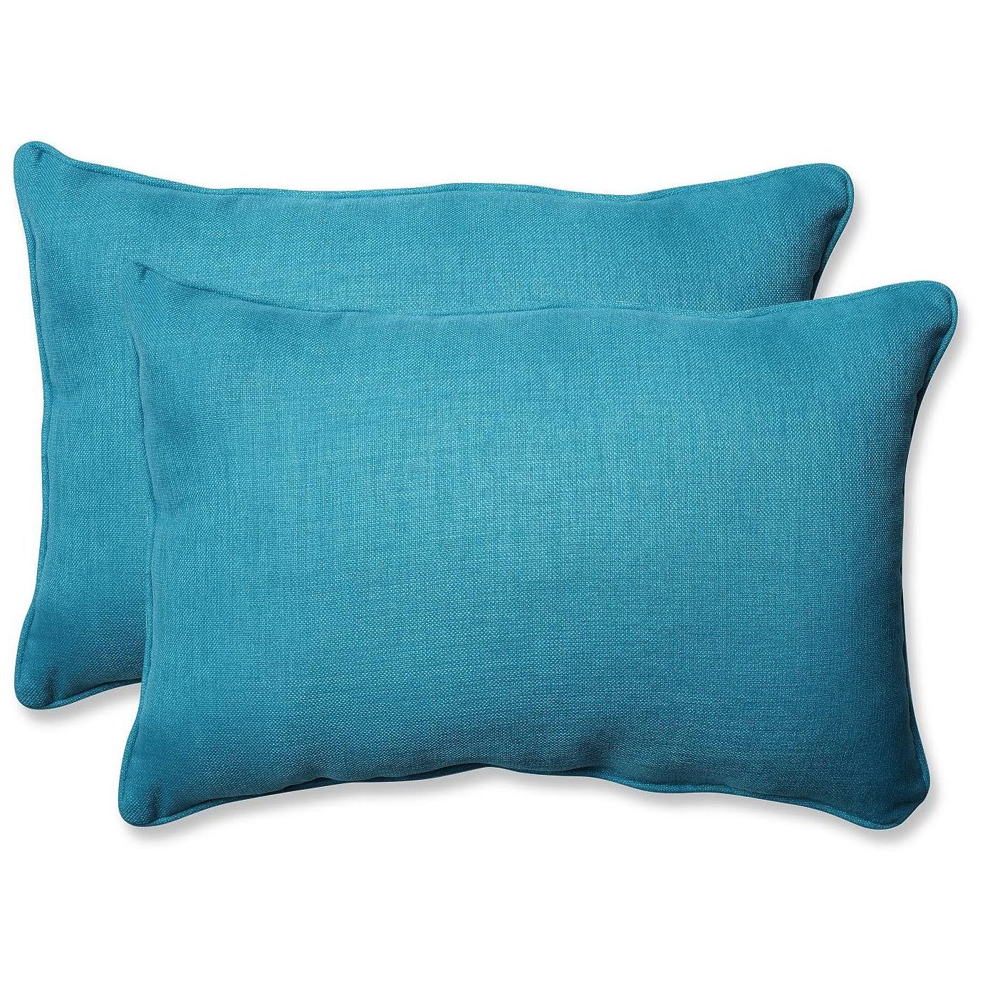 CC Outdoor Living Set of 2 Caribbean Summer Blue Outdoor Patio Rectangular Throw Pillows 24.5 91GIR8_UU05 CC Outdoor Living Set of 2 Caribbean Summer Blue Outdoor Patio Rectangular Throw Pillows 24.5 91GIR8_UU05