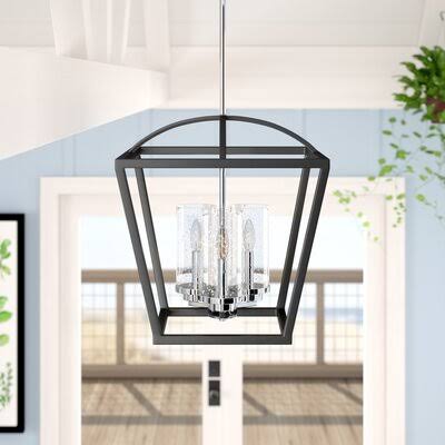 Skegness 3 - Light Lantern Caged Chandelier Wade Logan Finish H4LSQZ_AO7K Skegness 3 - Light Lantern Caged Chandelier Wade Logan Finish H4LSQZ_AO7K